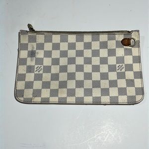 Louis Vuitton Damier Azur Pouch Wristlet